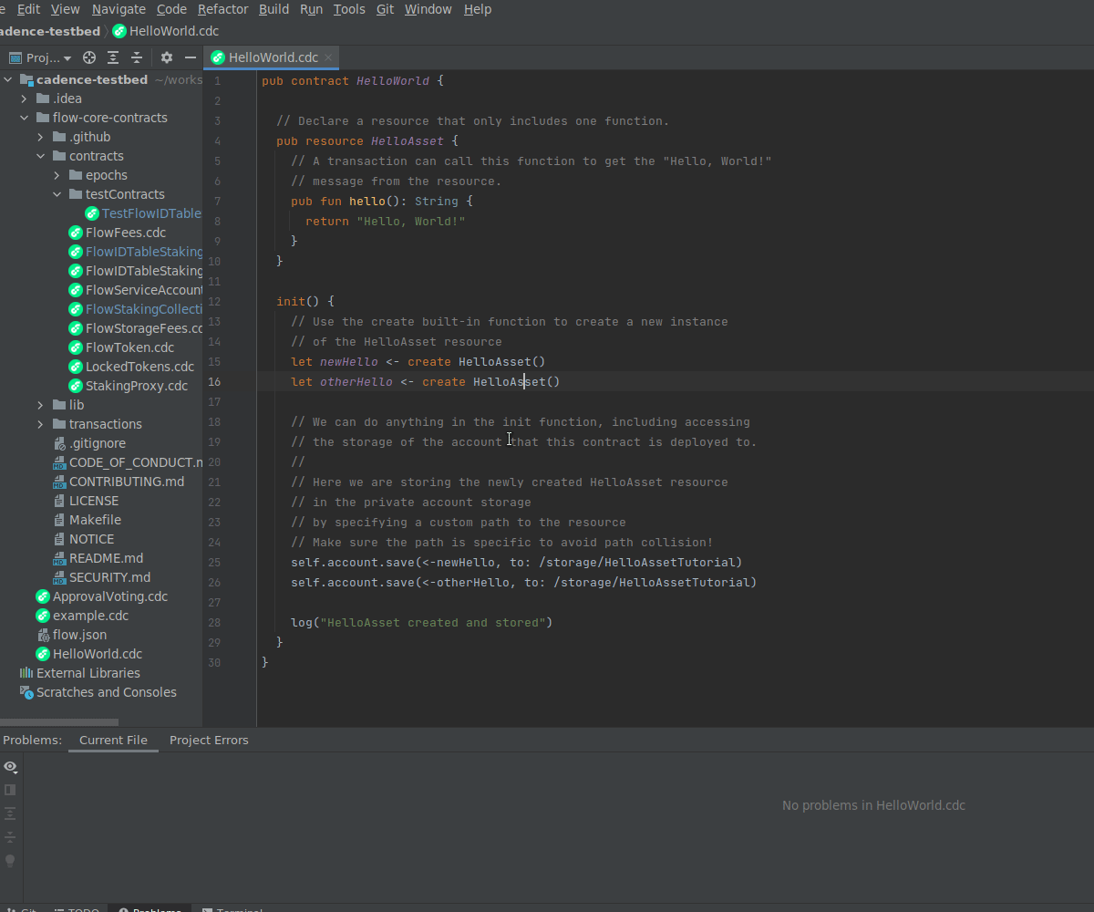 Code completion in Intellij